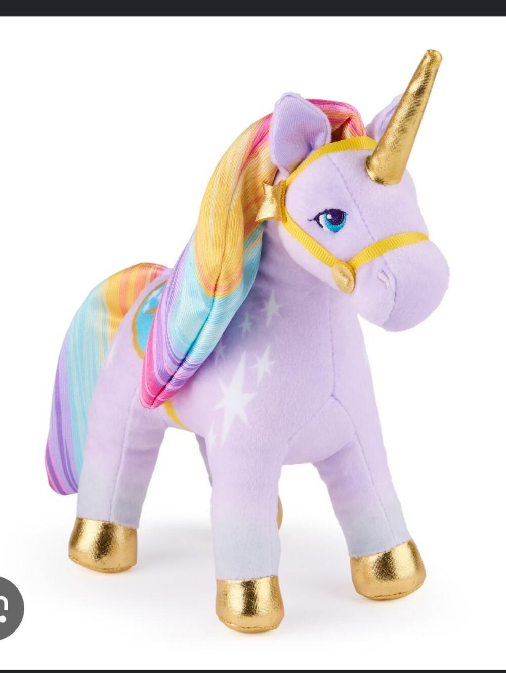 Unicorn Academy Wildstar Plush Toy Unicorn Stuffed Animal Purple